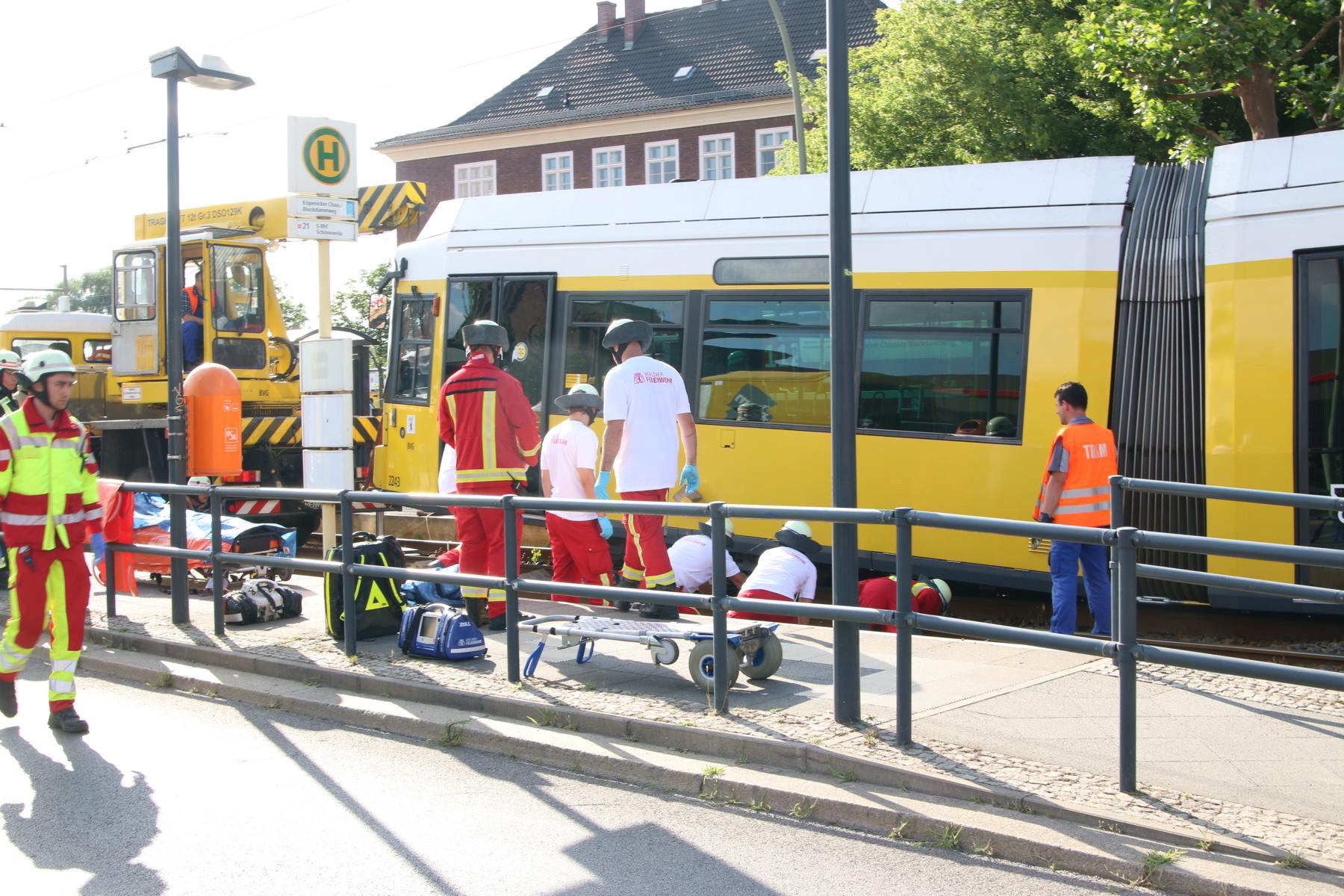 Sie starb an einer Panne während der Bergung.