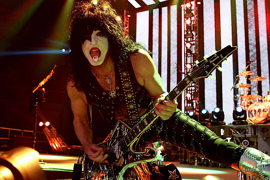 Paul Stanley bei einem Konzert vor drei Jahren. Da feierten Kiss ihr 40-jähriges Bestehen. 