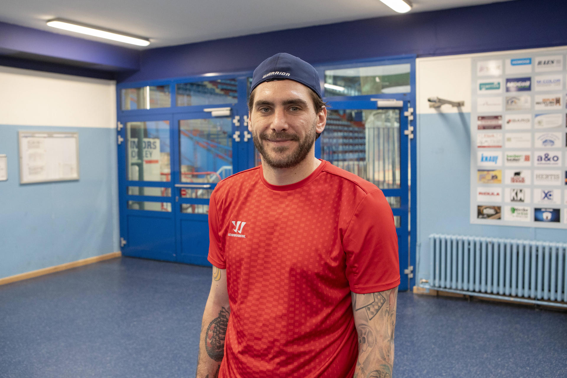 Eisbär Constantin Braun (30): Schön, dich wiederzusehen, Tine!