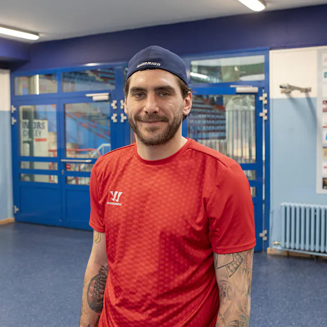 Eisbär Constantin Braun (30): Schön, dich wiederzusehen, Tine!