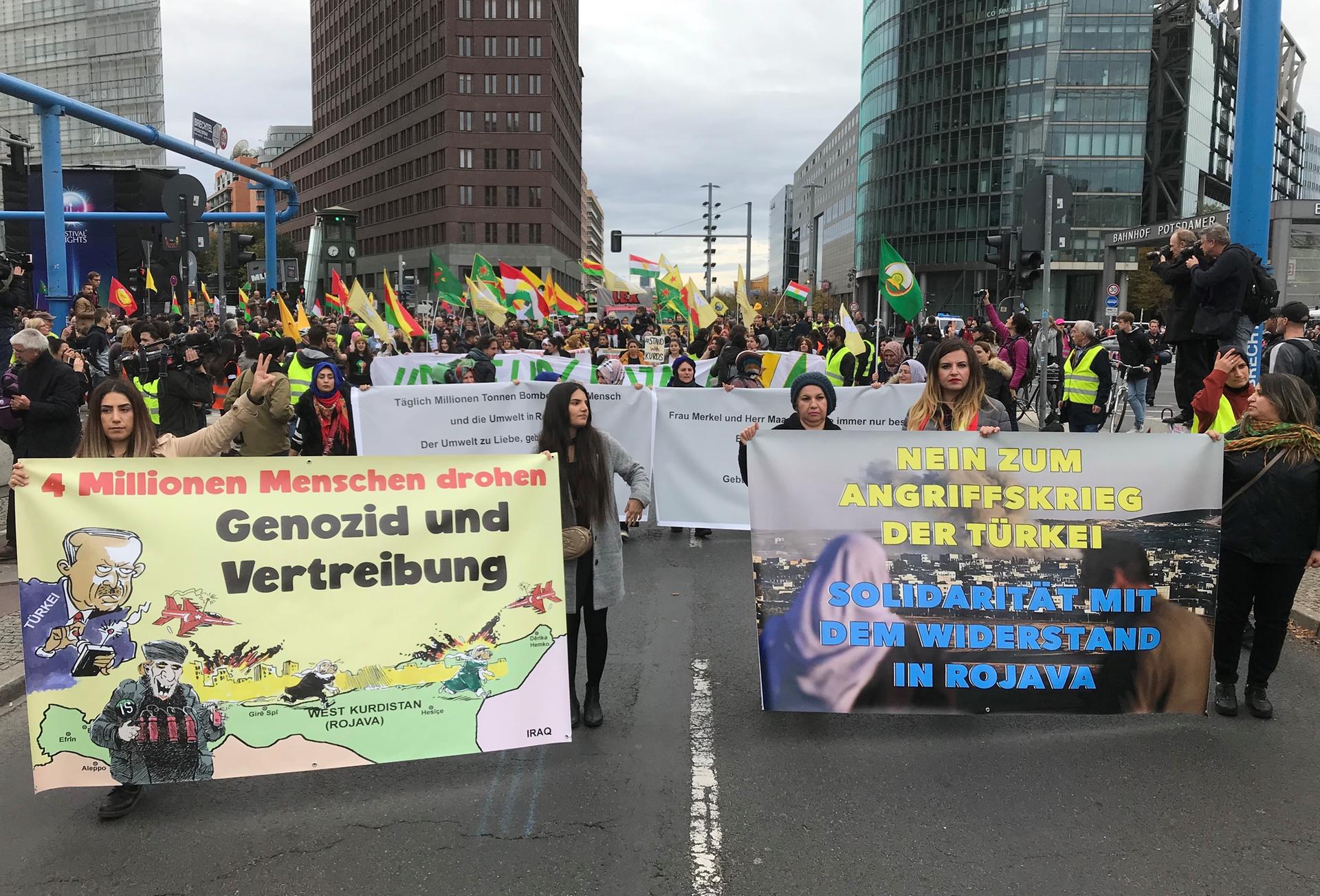 Image - Demos und Proteste in Berlin: Vom Kurden-Protest bis zur Lindenstraßen-Demo
