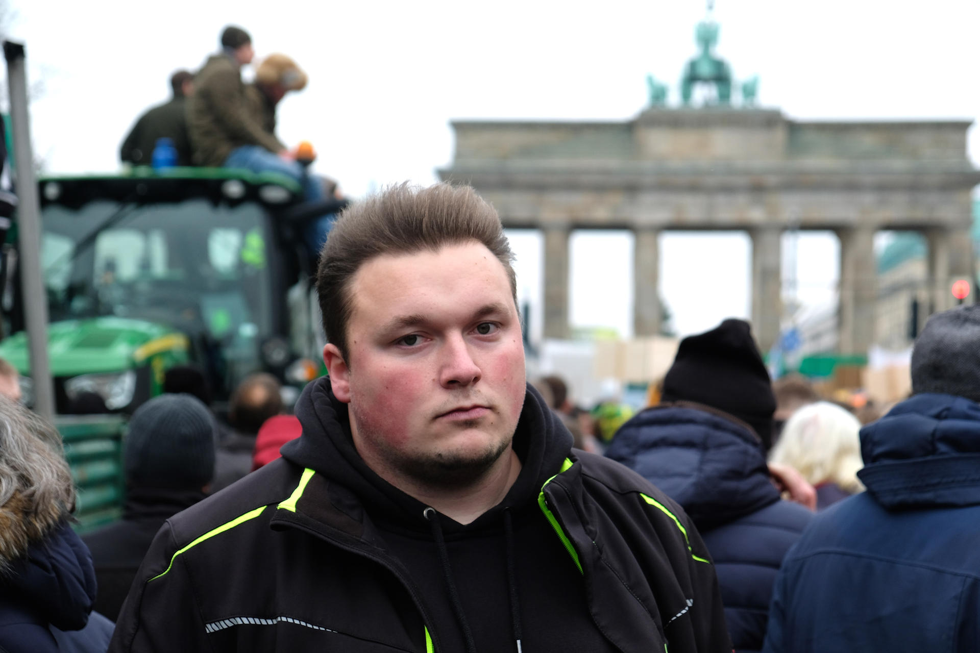 Image - Öko-Bauer Nicolas Kusenberg aus Brandeburg: Darum demonstriert er in Berlin