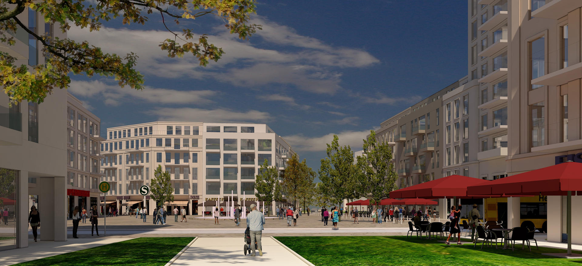 Image - Neues Super-Wohnviertel: Investor für Neulichterfelde lässt sich nicht bremsen