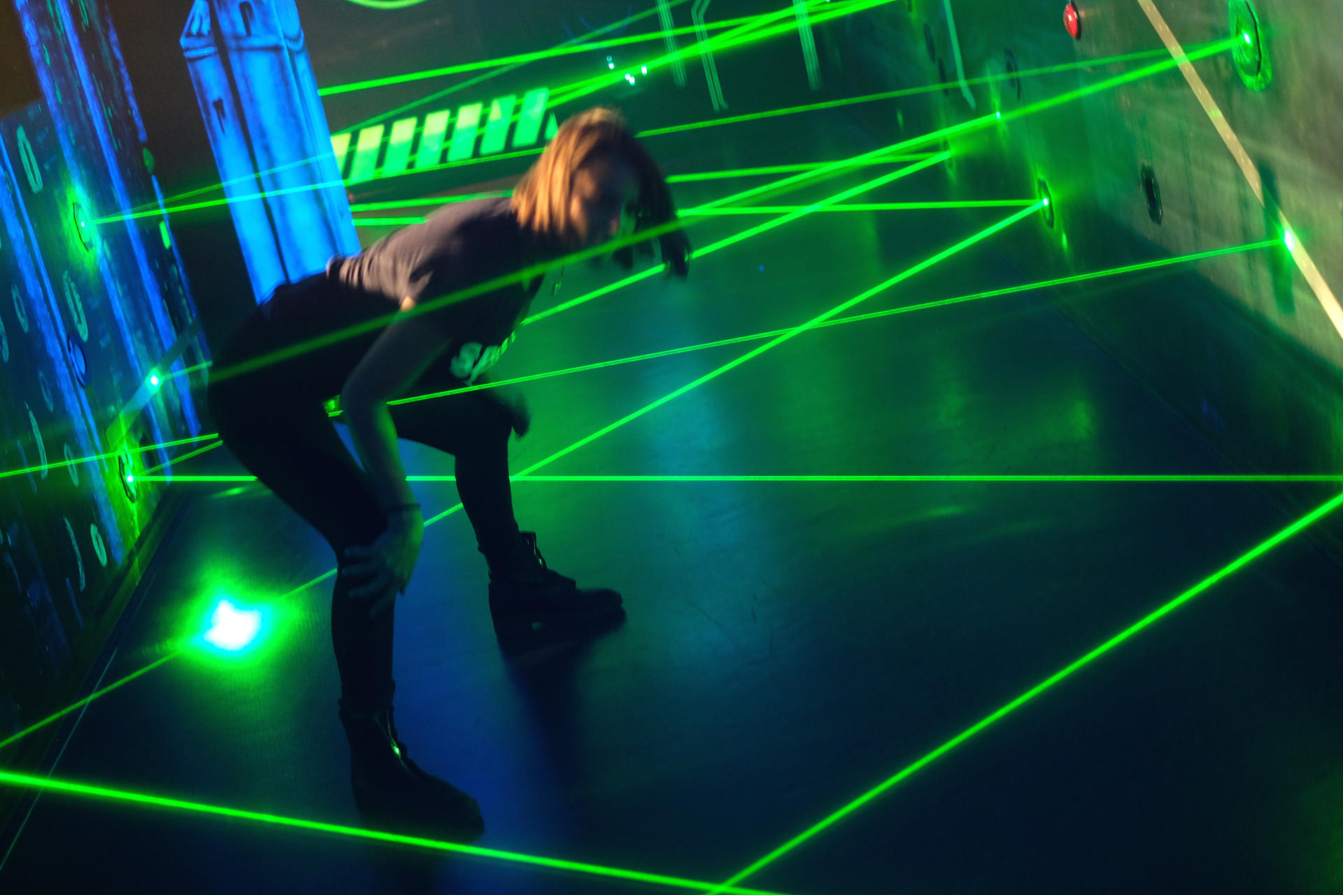 Image - Blick ins umgebaute Spionagemuseum in Berlin-Mitte am Leipziger Platz