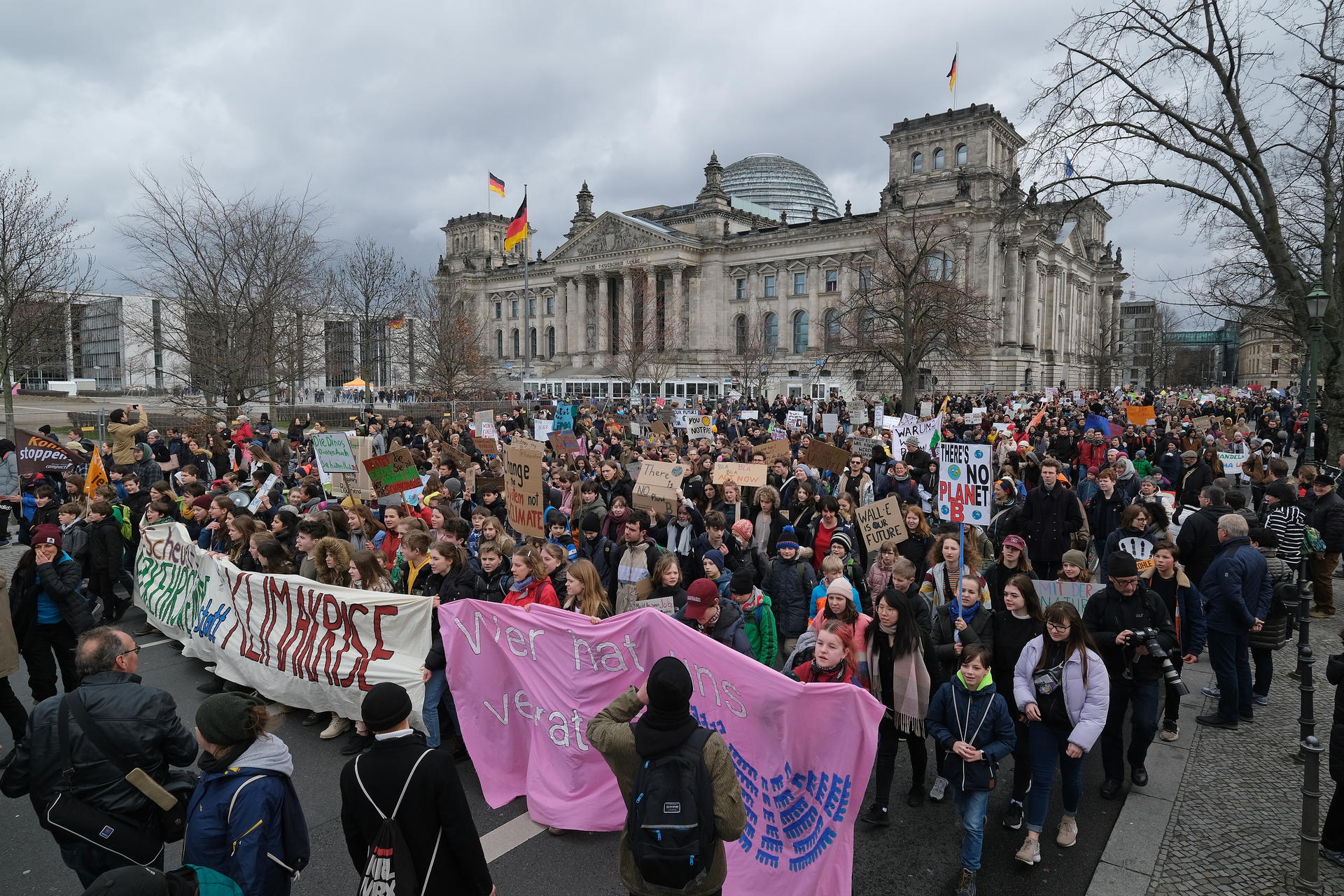 Image - Fridays for Future Demo in Berlin: Viel mehr Schüler als erwartet