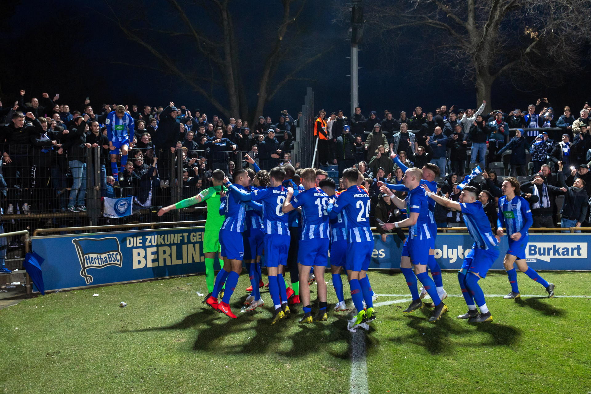 Image - Heute Barca, morgen Ajax : Herthas U19 plant im Achtelfinale ein neues Bubi-Wunder