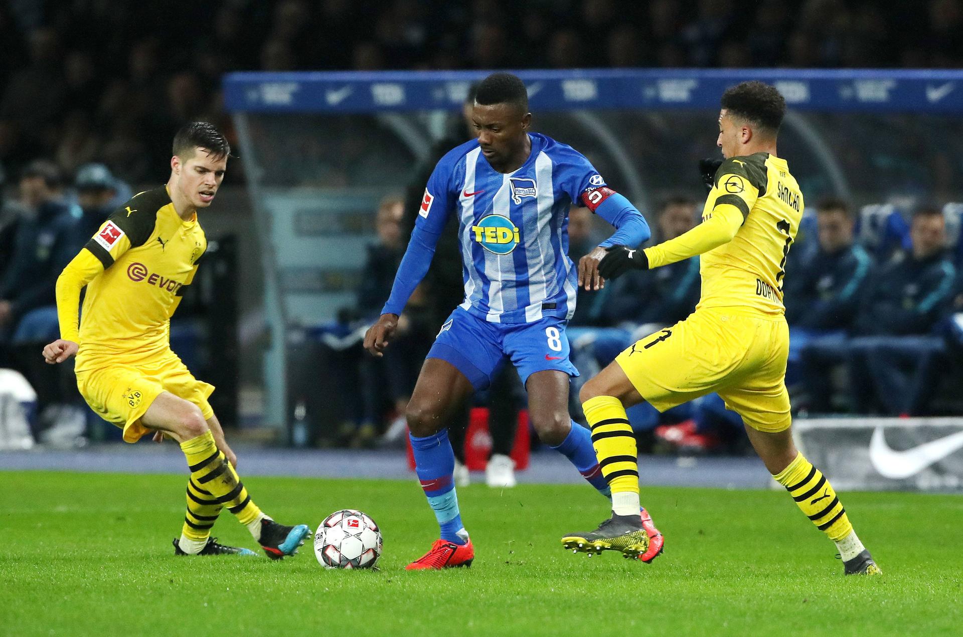 Image - Kalou-Doppelpack, aber...: Starke Hertha verpasst den großen BVB-Coup