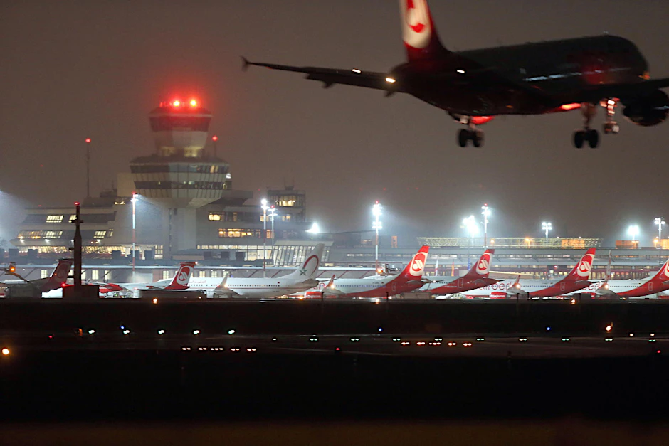 Die nächtliche Belastung durch Flugzeuge ist in den letzten Jahren in Tegel deutlich angestiegen. 
