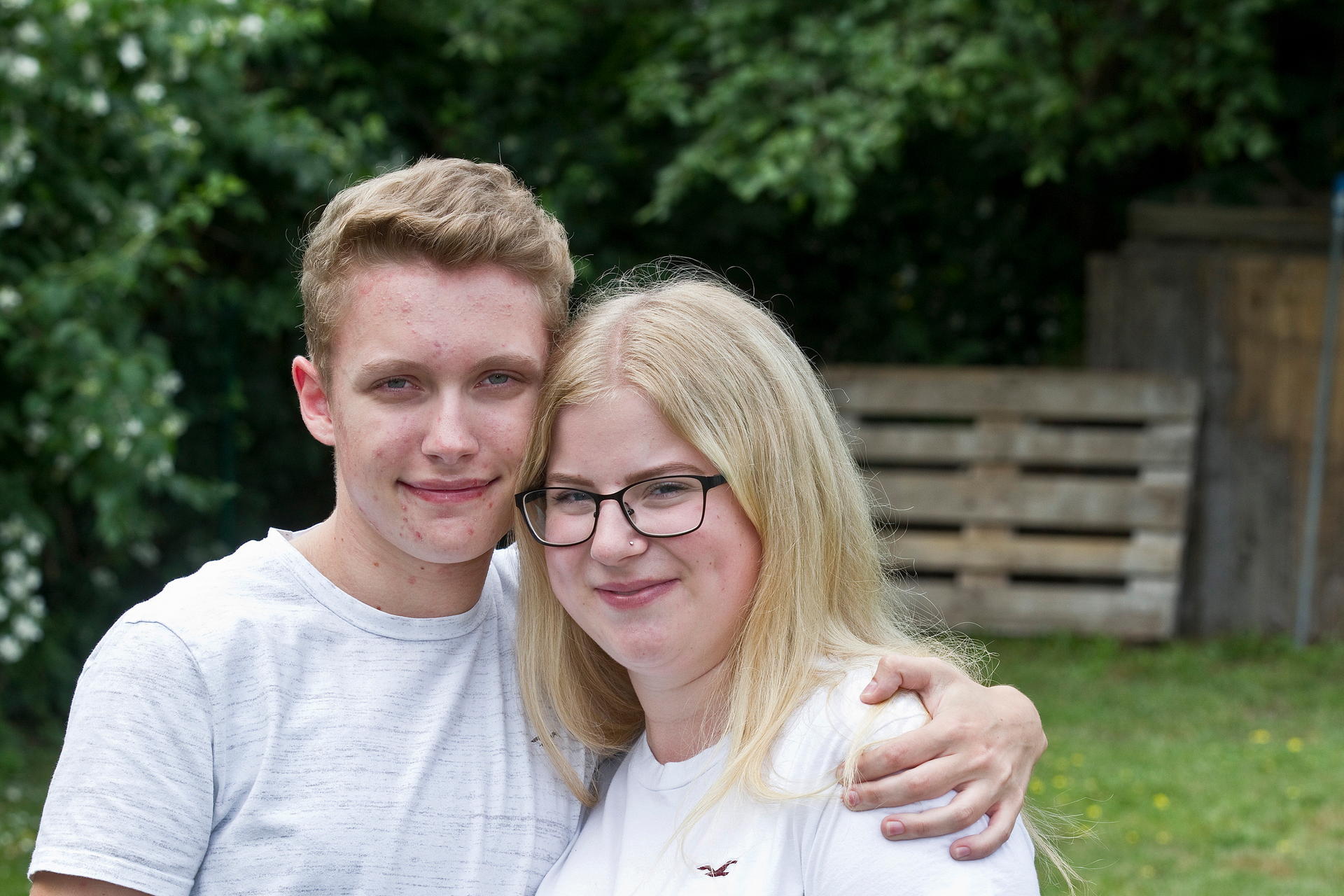 Tony und Luisa sind seit einem halben Jahr ein Paar. 