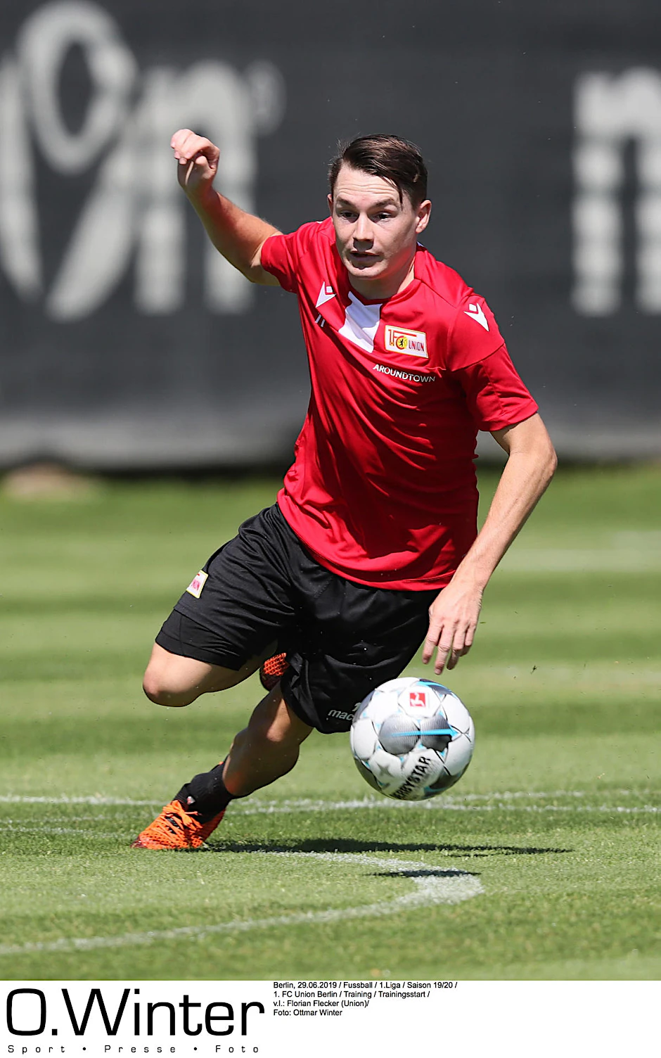Nicht zu halten: Neuzugang Florian Flecker.