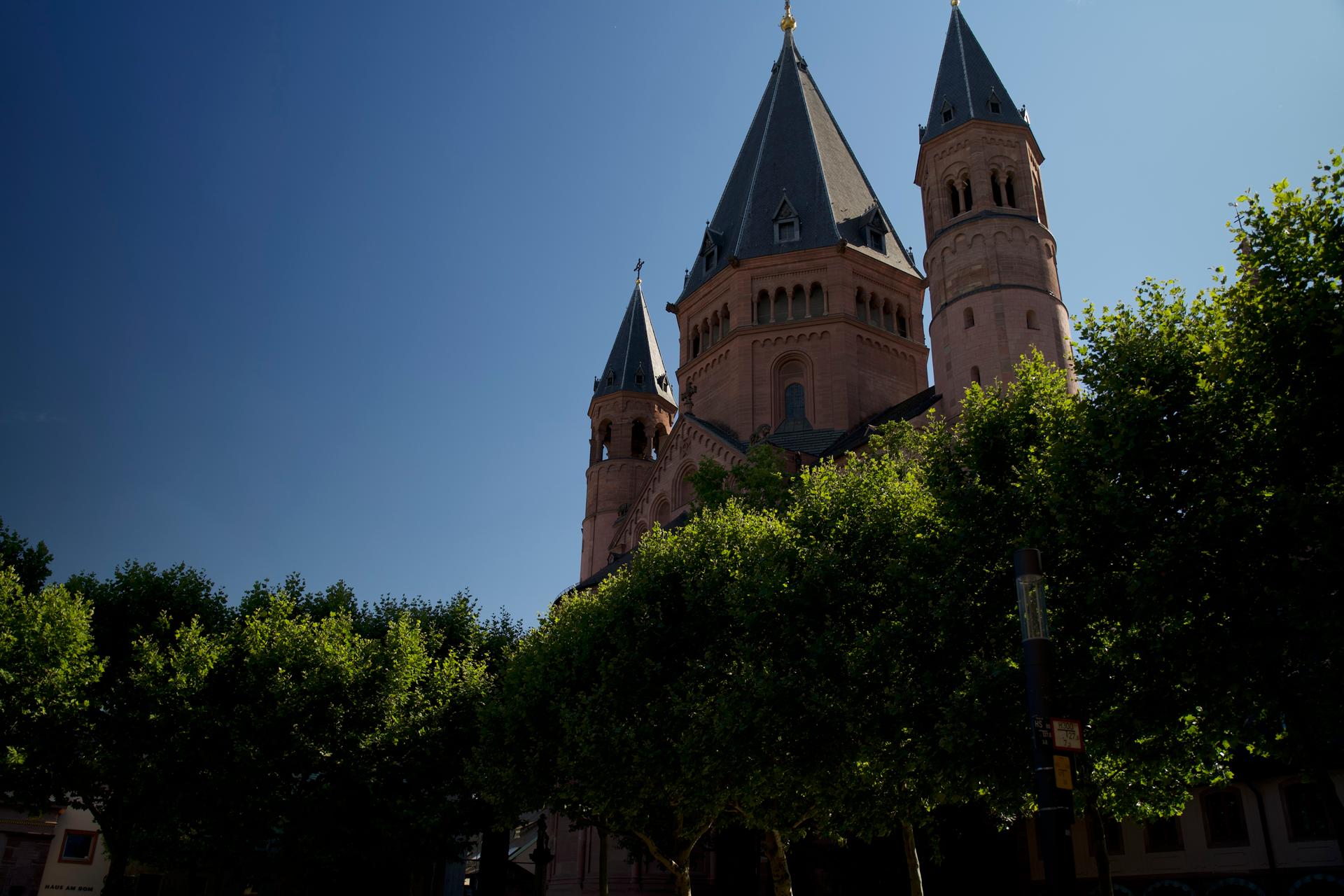 Die Zitadelle in Mainz