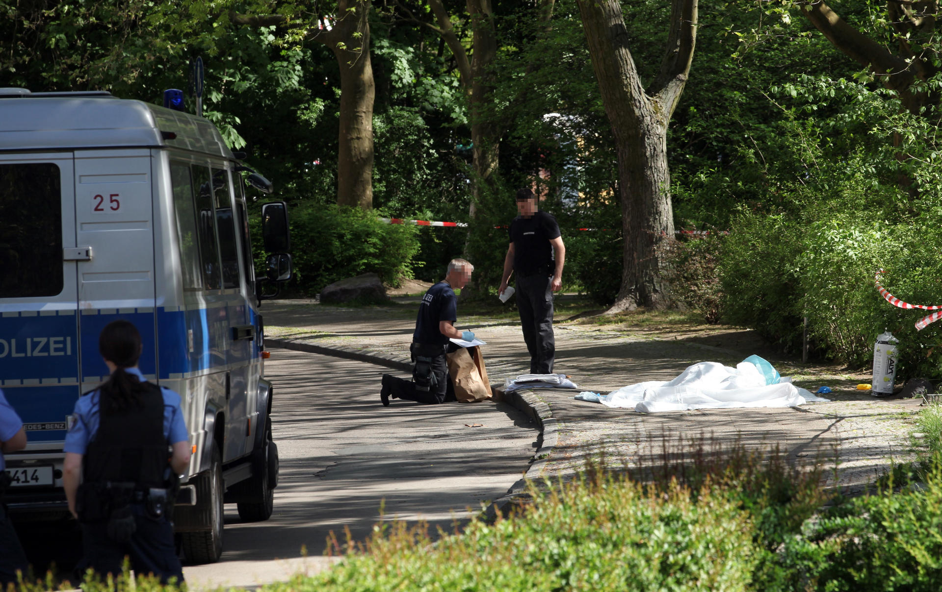 Tatort in Britz.