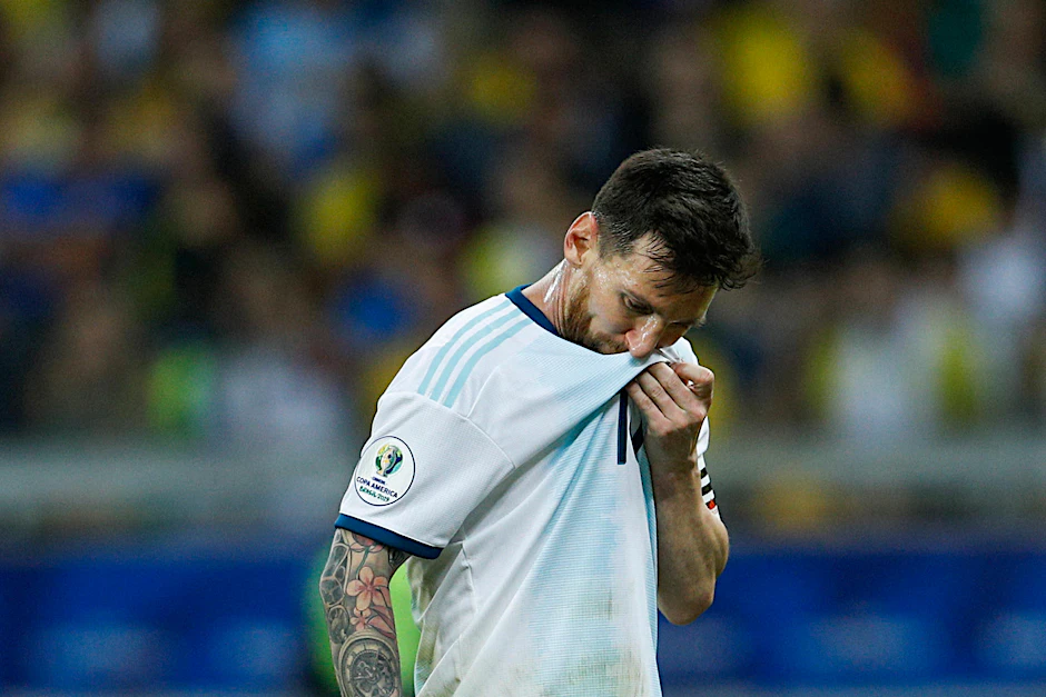 Enttäuscht nach dem Halbfinale der Copa: Lionel Messi.
