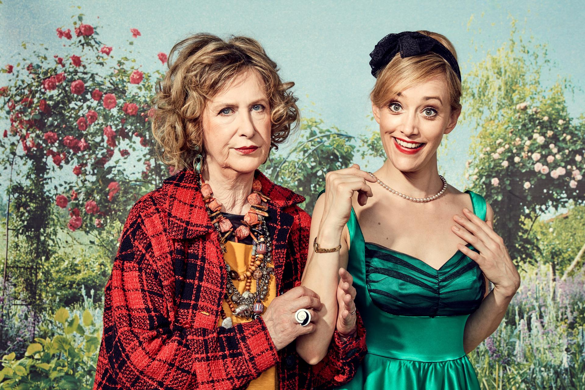Beatrice Richter (links mit Tochter Judith in „Zuhause bin ich Darling“) hält Männer für überflüssig.
