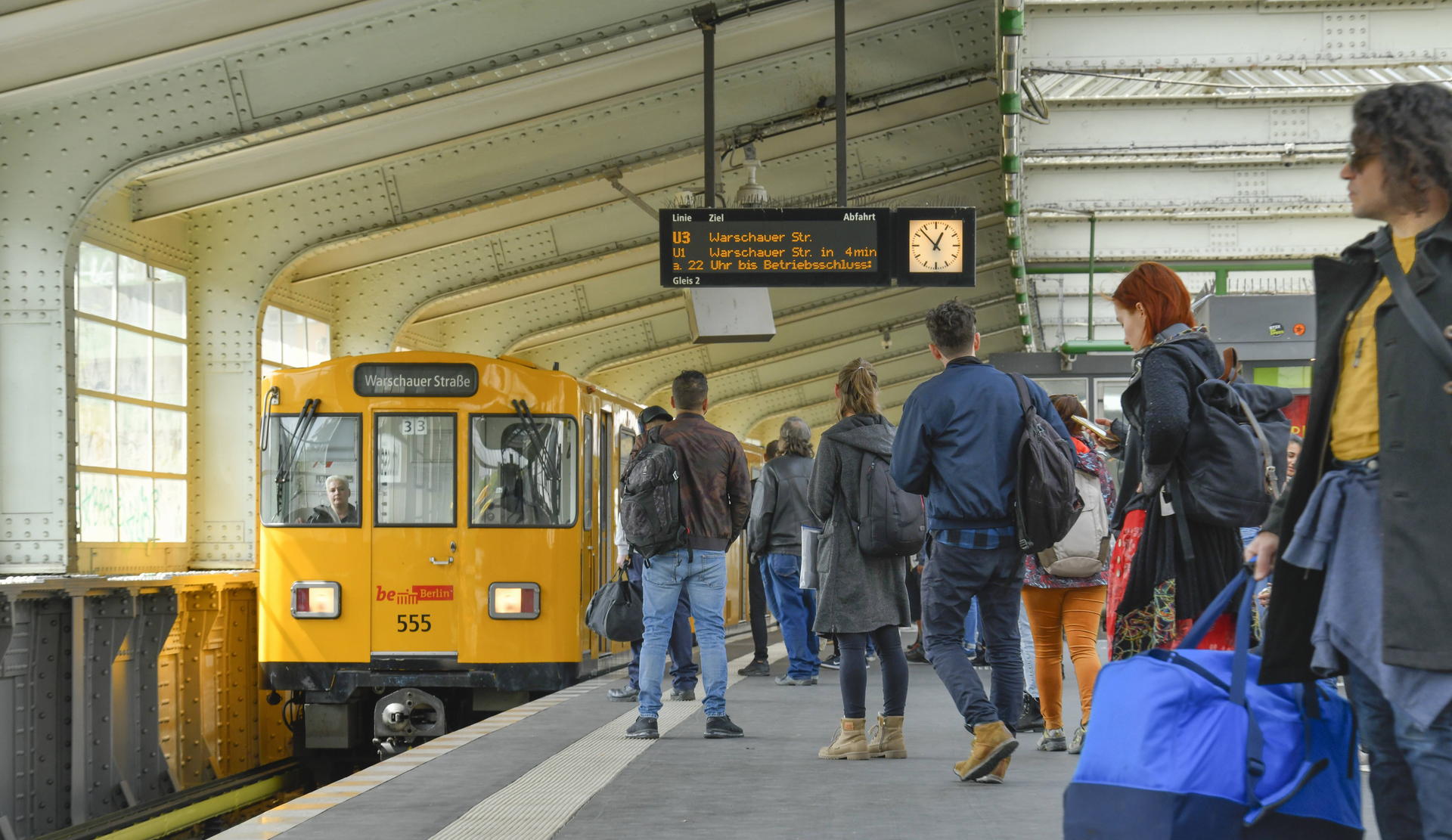 Fast 30 Jahre sind Berlins U-Bahn-Züge im Schnitt alt. In Wien sind es nur 15 Jahre.