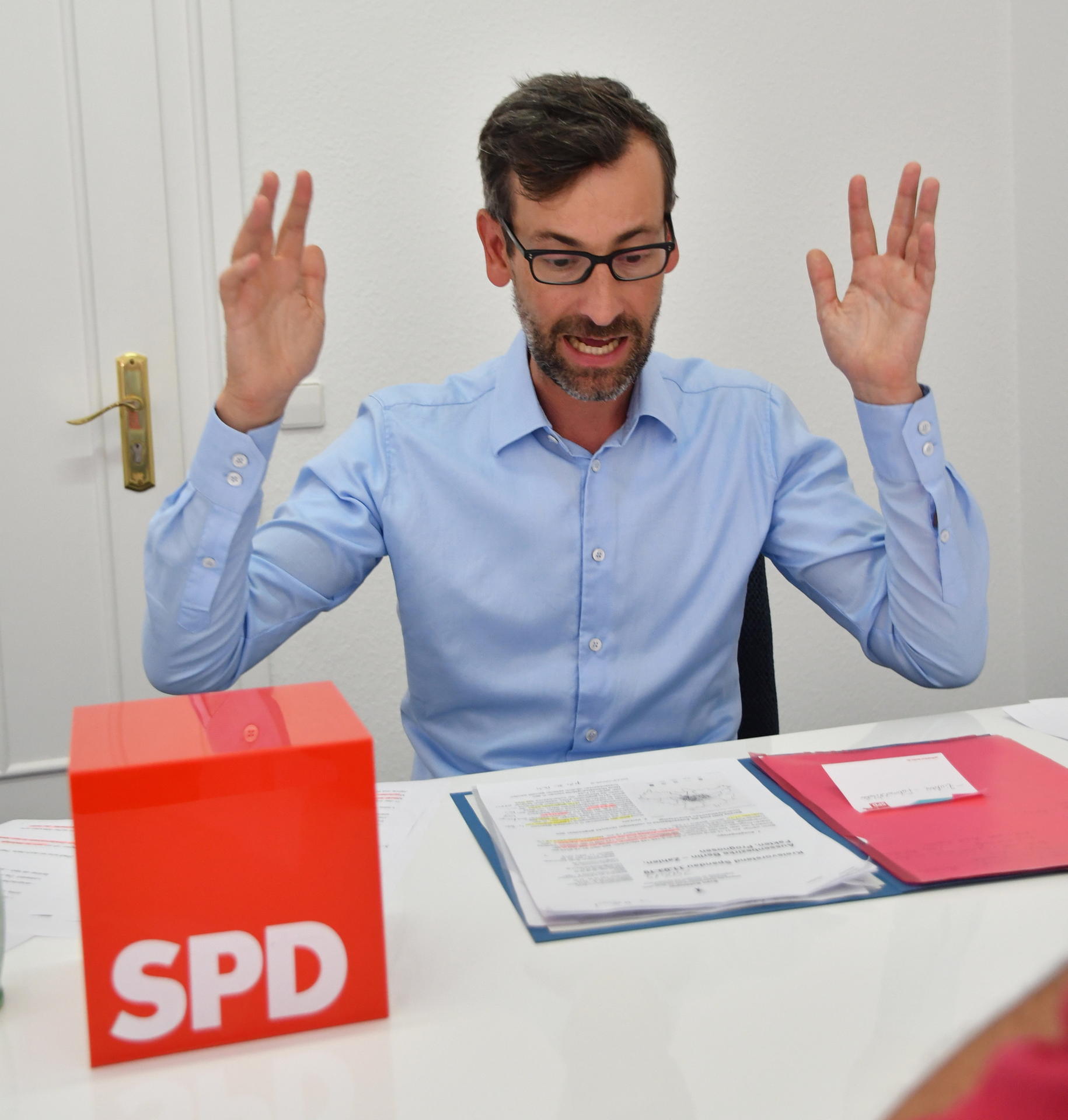 Sven Kohlmeier, stellvertretender SPD-Kreisvorsitzender Marzahn-Hellersdorf