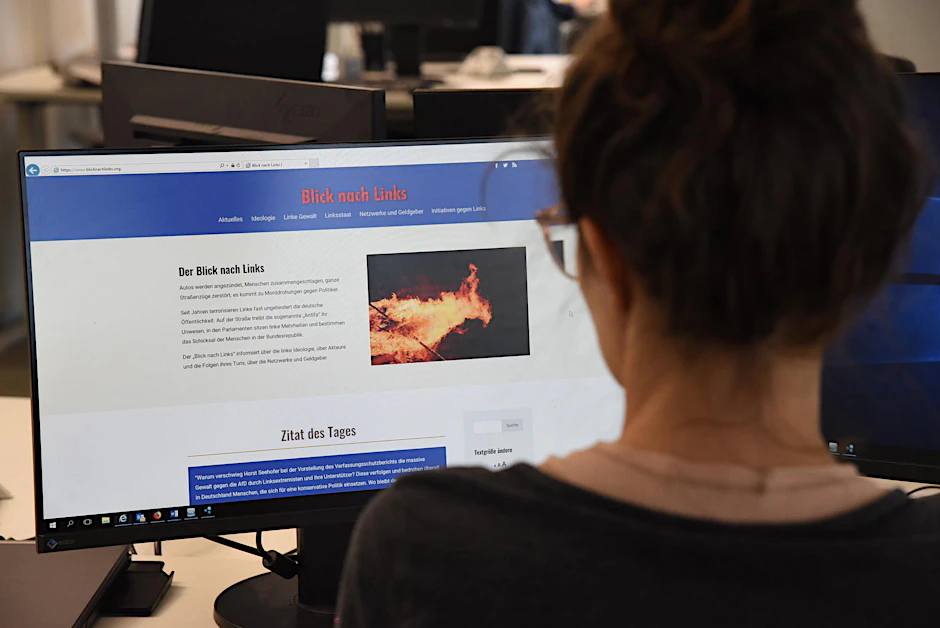 „Blick nach Links“ heißt das neue Portal der Berliner AfD. 