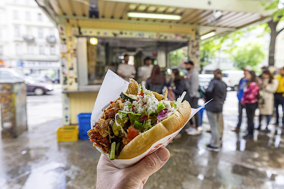 Döner geht in Berlin eigentlich immer. 