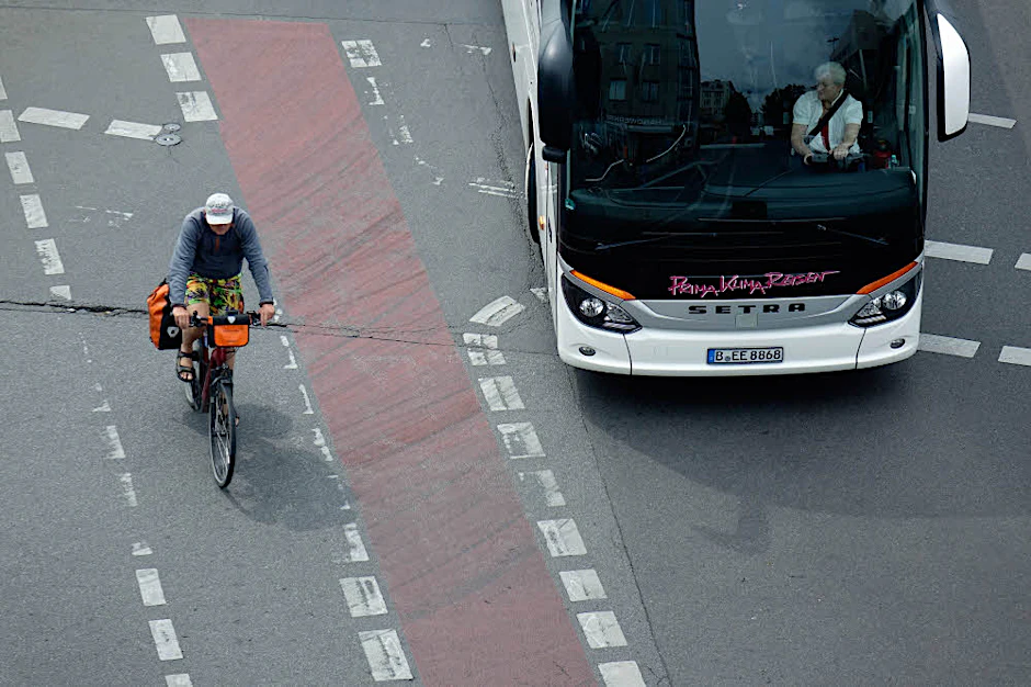 Konfliktfall. Immer wieder kommt es auf den Berliner Straßen zu brenzligen Situationen.
