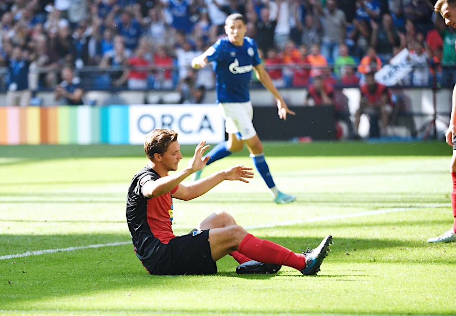 Niklas Stark erlebte einen rabenschwarzen Tag.