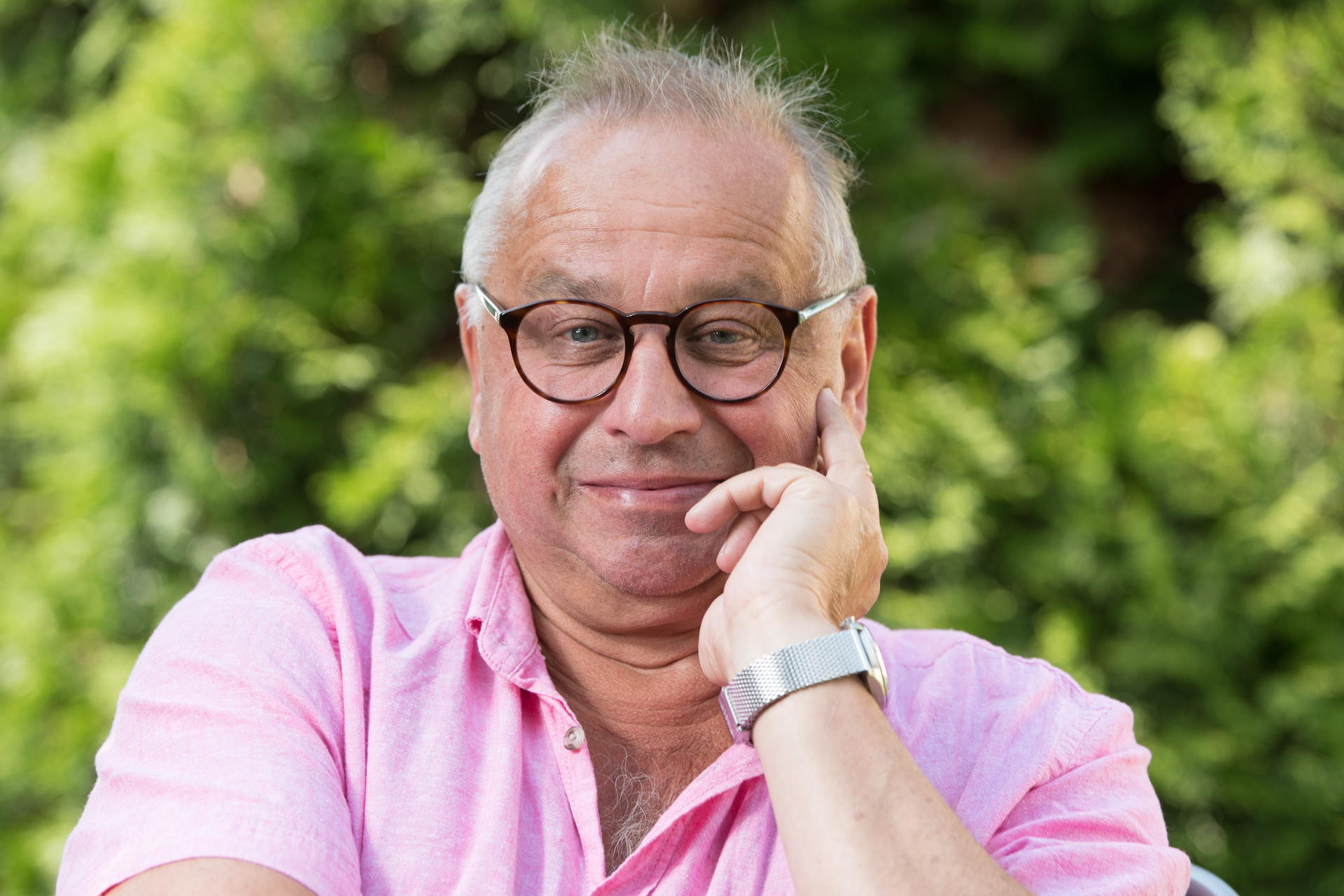 Die Locken sind passé, aber dynamisch ist Hilmar Eichhorn auch vor seinem 65. Geburtstag. 
