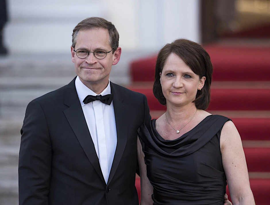 Michael Müller und seine Frau Claudia bei einem Event im Jahr 2015. 