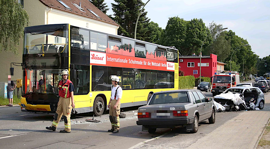 Auch in Gatow passieren schwere Unfälle. Allerdings flüchtete in diesem Fall niemand.