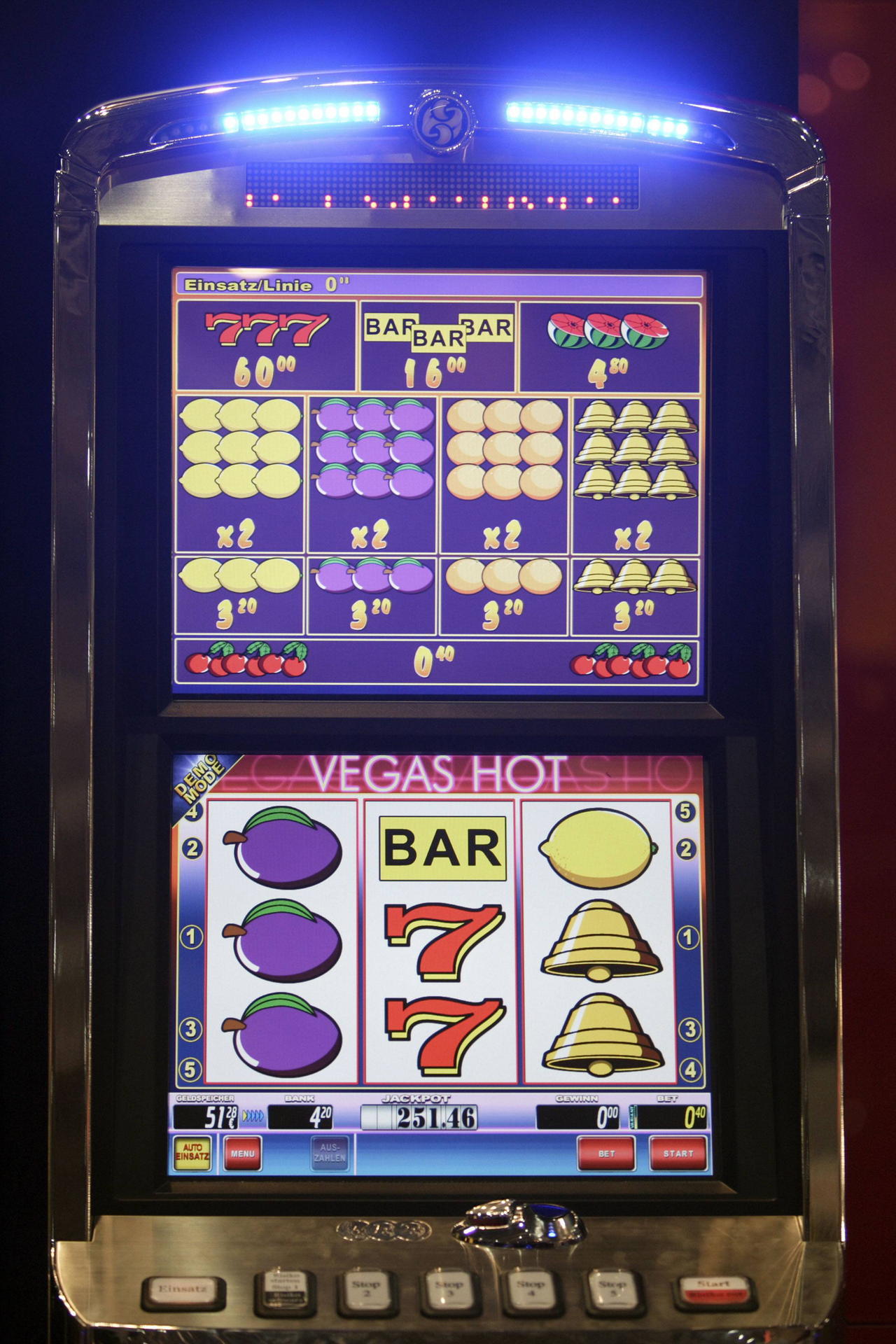 Glücksspielautomat (Archivbild).