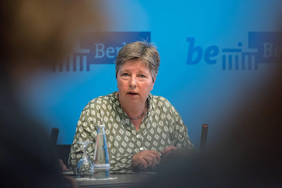 Katrin Lompscher, Senatorin für Stadtentwicklung und Wohnen.