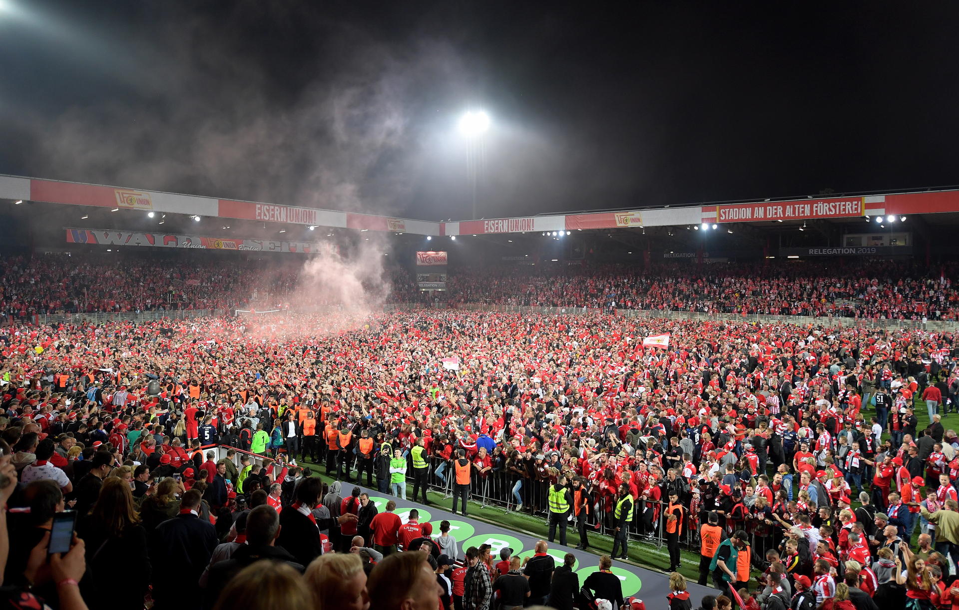 Faustpfand des 1. FC Union: Die Fans. Am Sonntag werden sie zu Beginn des Spiels schweigen.
