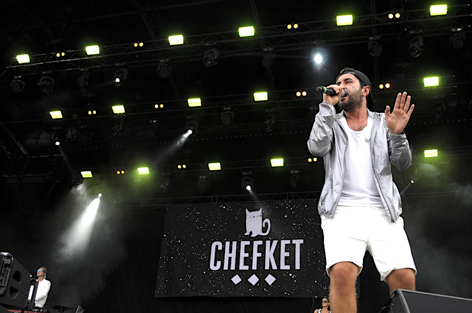 Chefket live auf dem Highfield Festival.