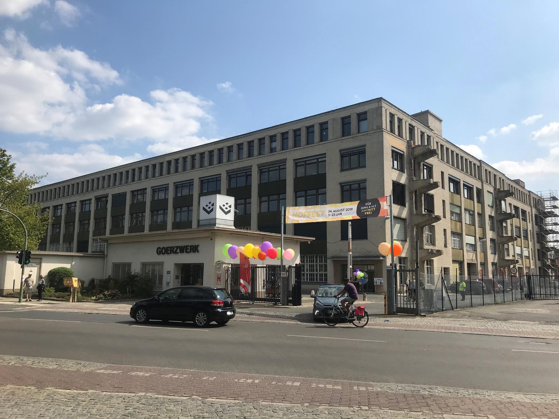 Das Goerzwerk, das 1915 bis 1917 errichtet worden war.