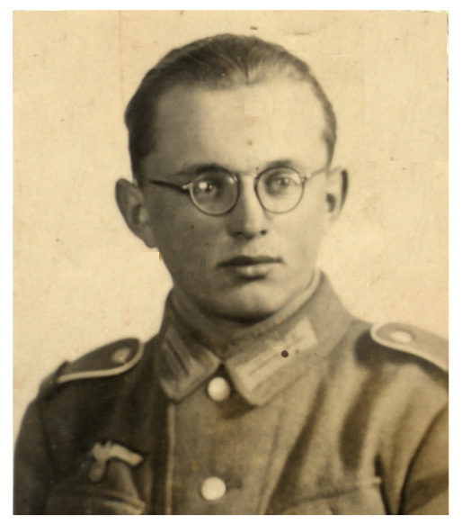 Wilfred Redlich als Soldat.
