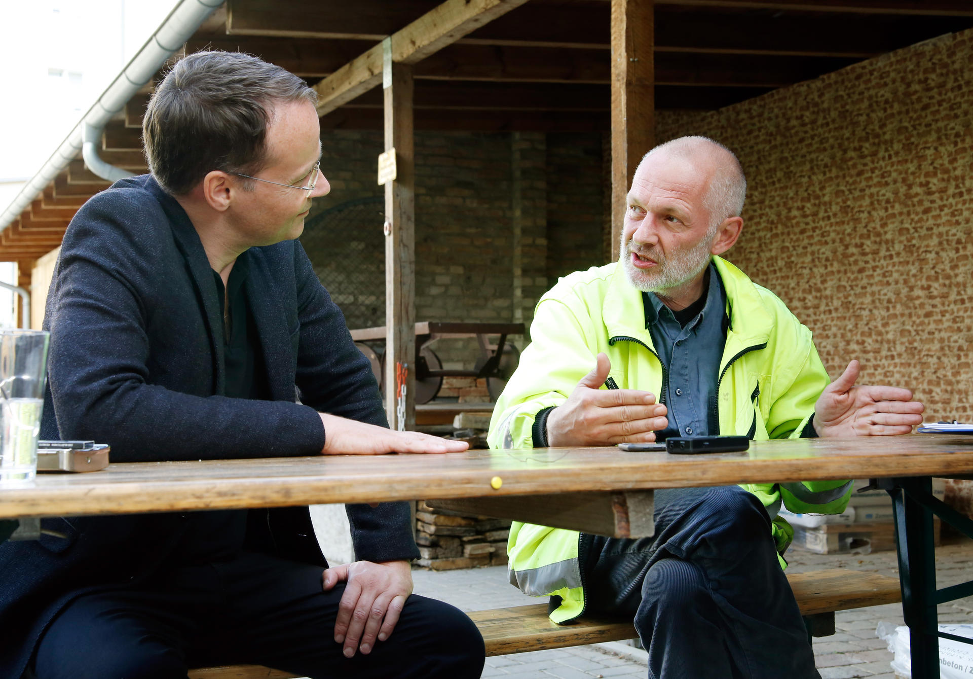 Die Hüter der Schätze des Berliner Untergrundes: Dietmar Arnold im Gespräch mit Niko Rollmann