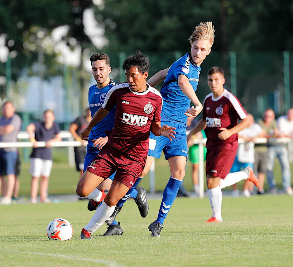 Kosuke Hatta, im Testspiel gegen Zehlendorf.
