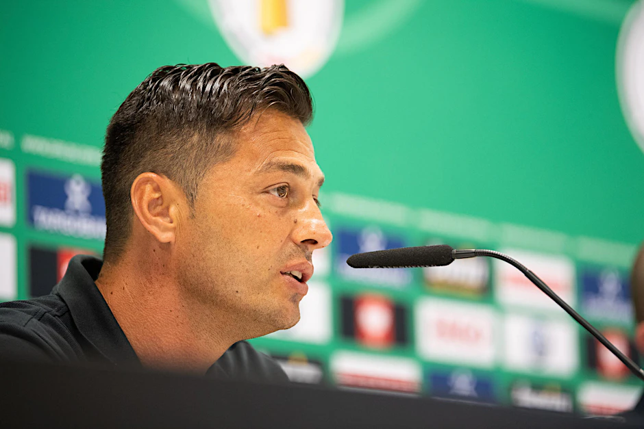 Herthas Trainer Ante Covic.