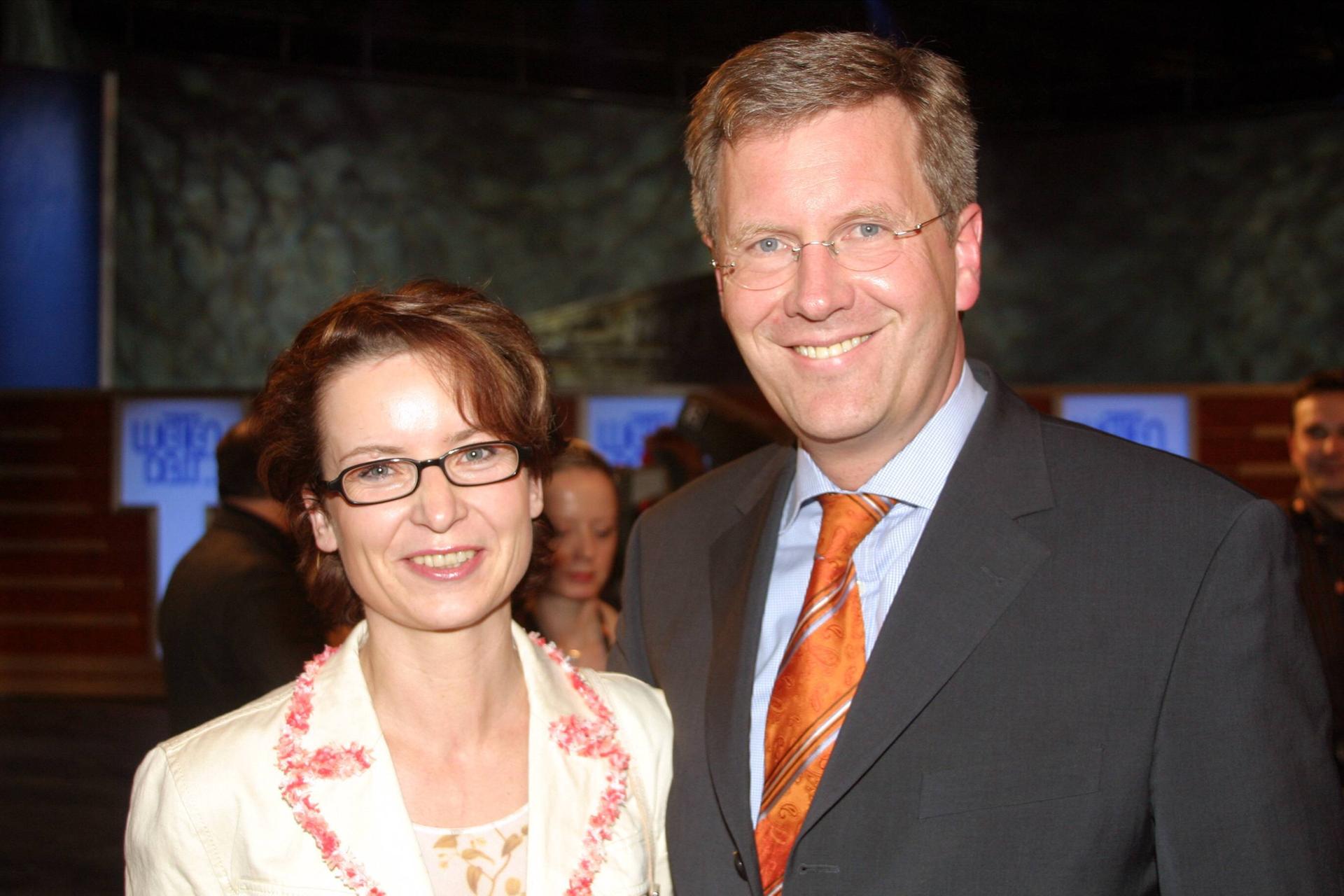 Kannten sich 24 Jahre: Christian Wulff mit seiner damaligen Ehefrau Christiane