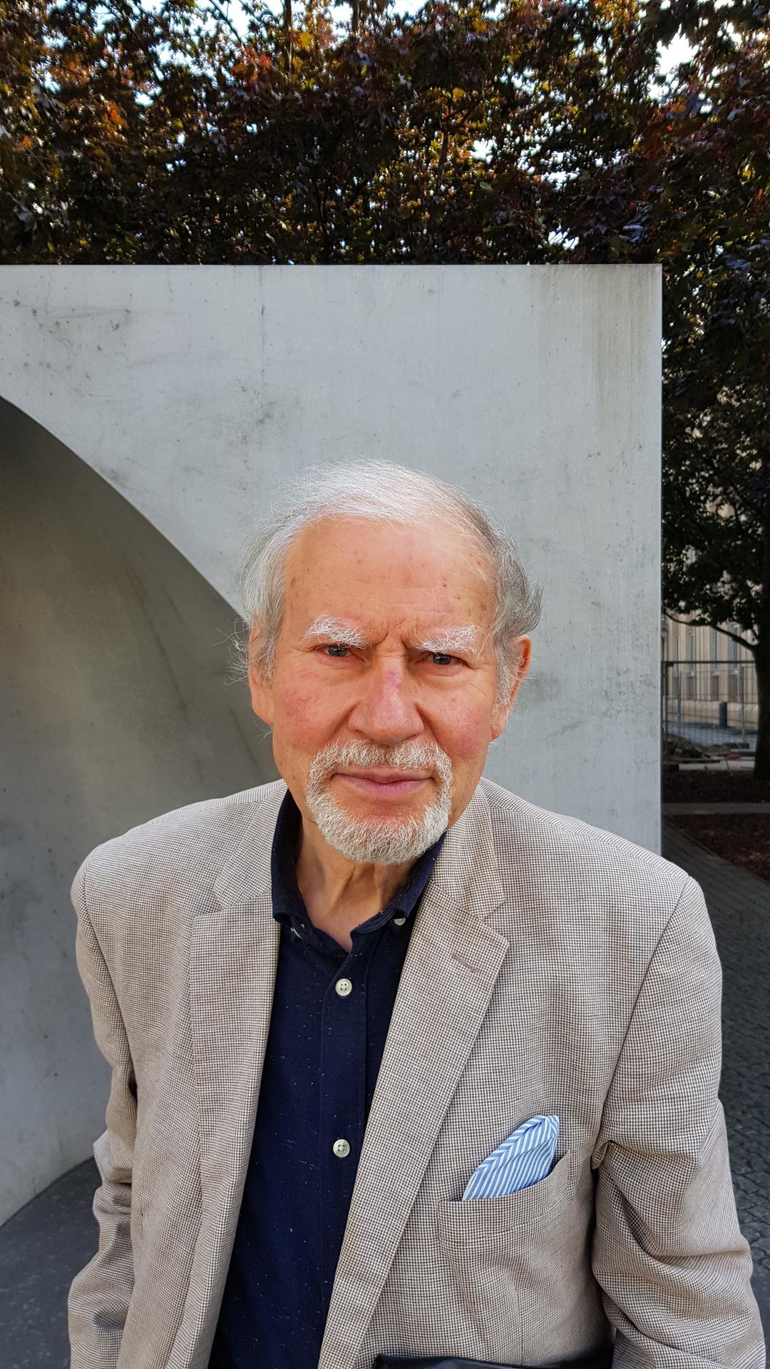 Helmut Maier rettete die Säule 1985. 