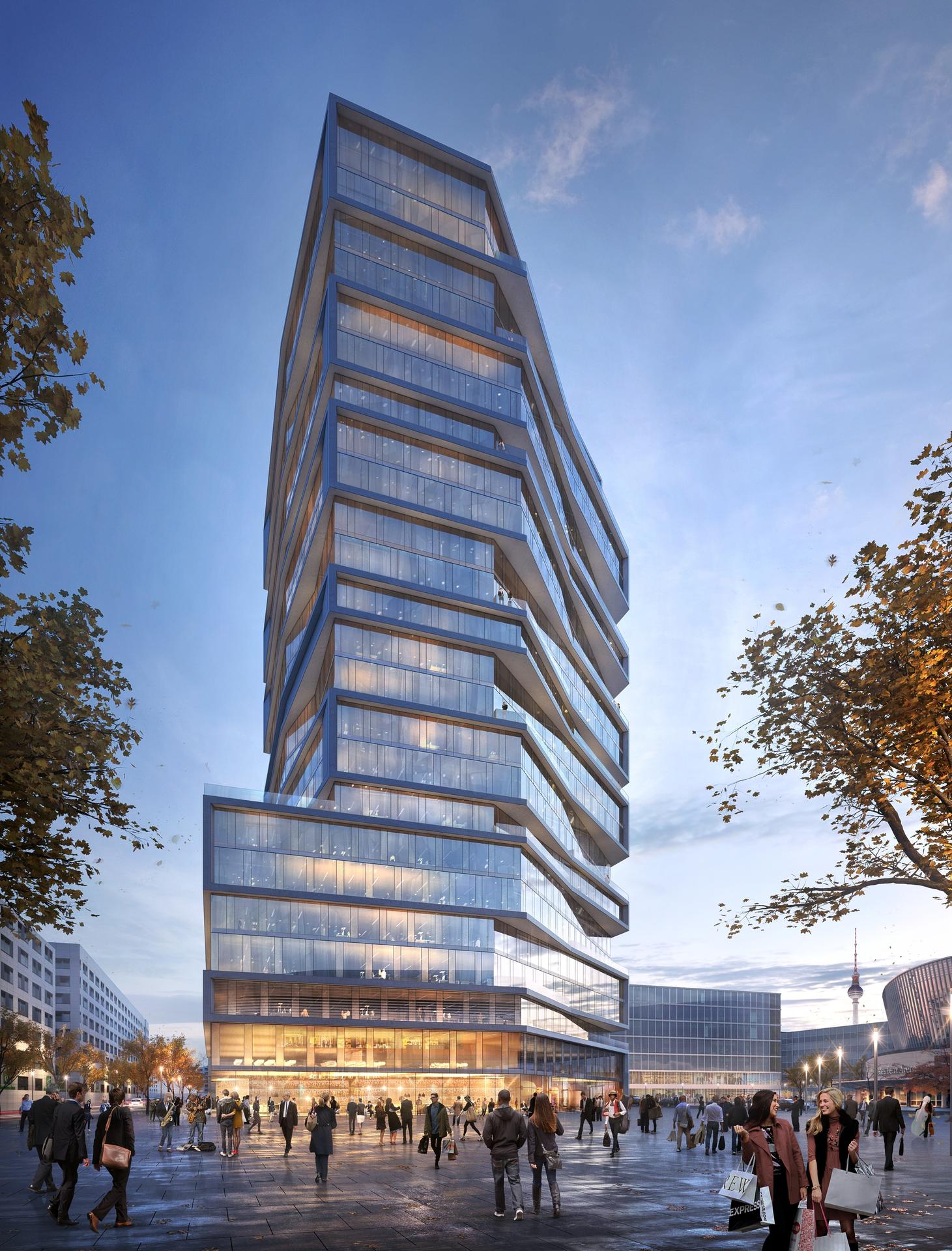 Image - Friedrichshain: Grundstein für Stream-Tower gelegt - Zalando wird Mieter