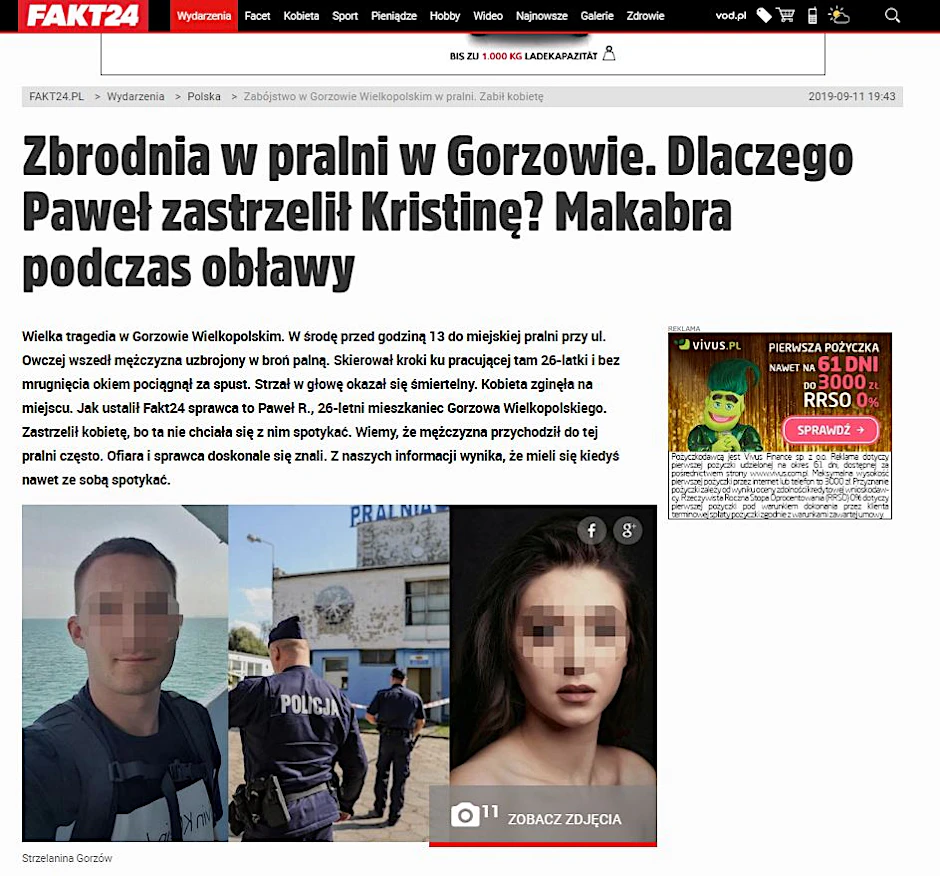 So berichten polnische Medien über den tragischen Fall. 