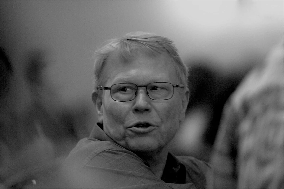 Der Regisseur Harry Kupfer in der Staatsoper Dresden bei einer Probe.