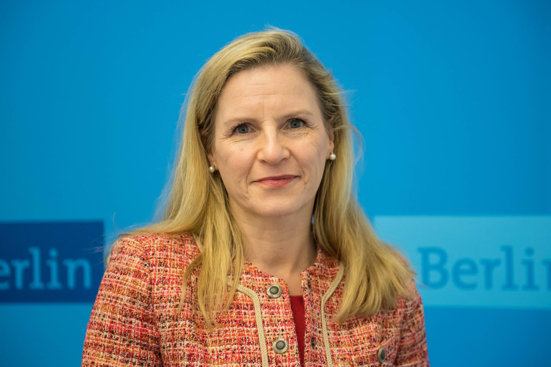 Astrid Lurati bei einer Pressekonferenz im Jahr 2016.