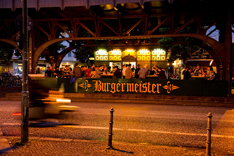 Denkmalschutz-Auflagen auch für diesen Imbiss in Kreuzberg.
