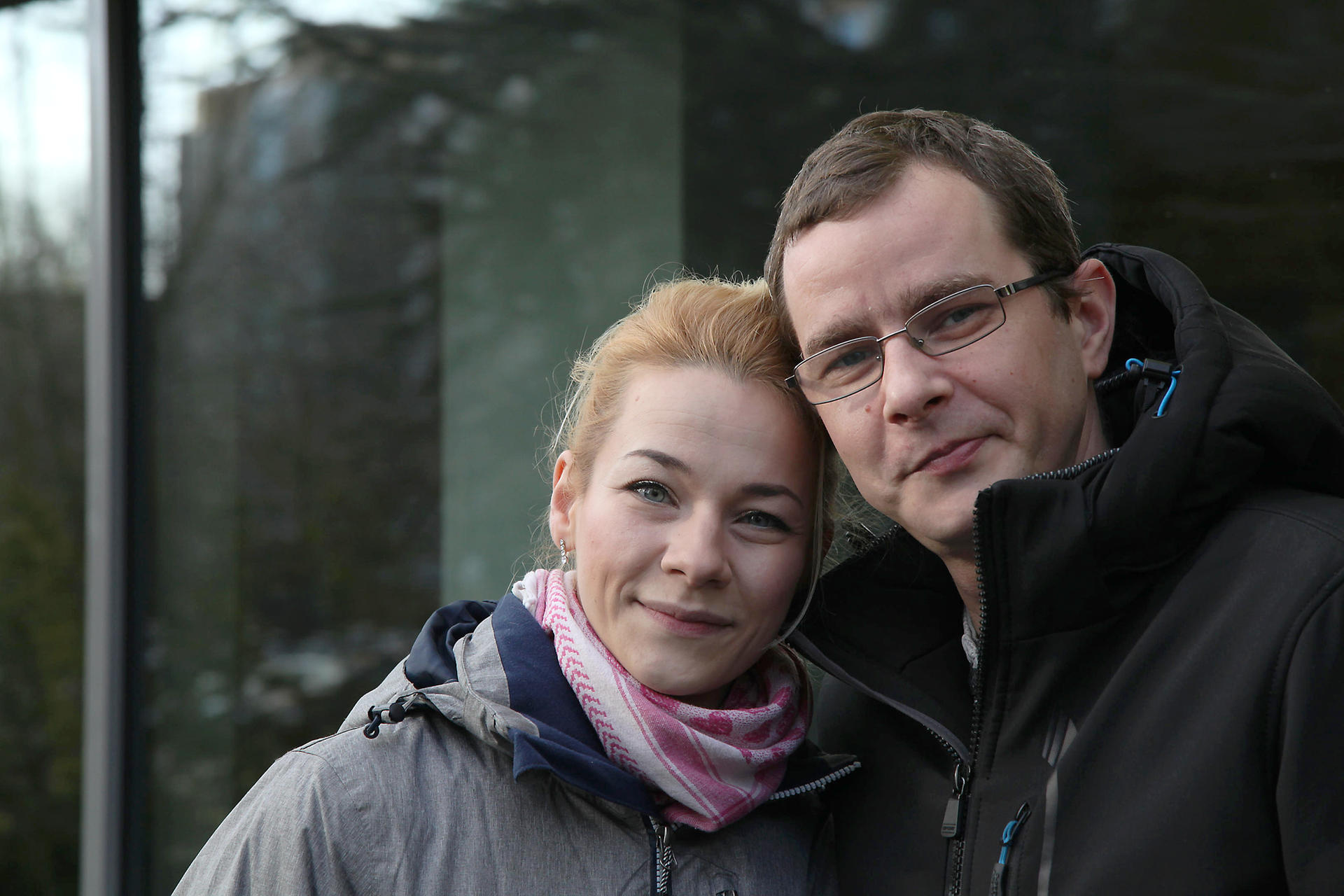 Nicole (31) und Thomas (35) werden mit ihren Kindern gewiss öfter zum Schwimmen kommen. „Hier gibt es sonst nicht so viel an Aktivitäten.“ 