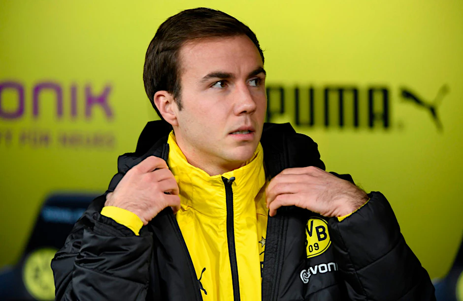Mario Götze sitzt beim BVB meistens auf der Bank. Trainer Lucien Favre vertraut anderen Offensivkräften.
