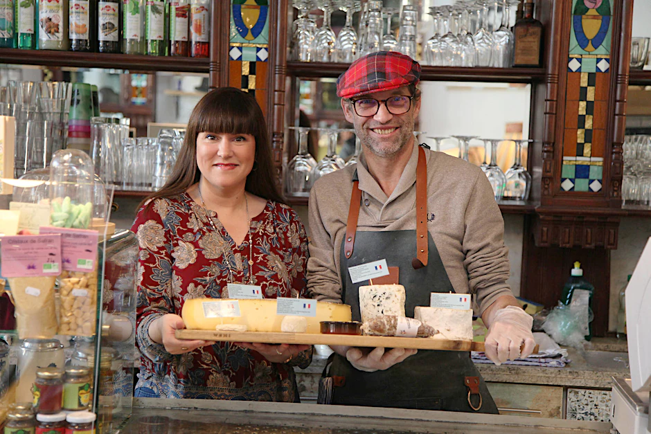 Frank und Jacqueline im Feinschmecker-Paradies. Sonntags gibt es Brunch bei „Charles und Paulin“.  