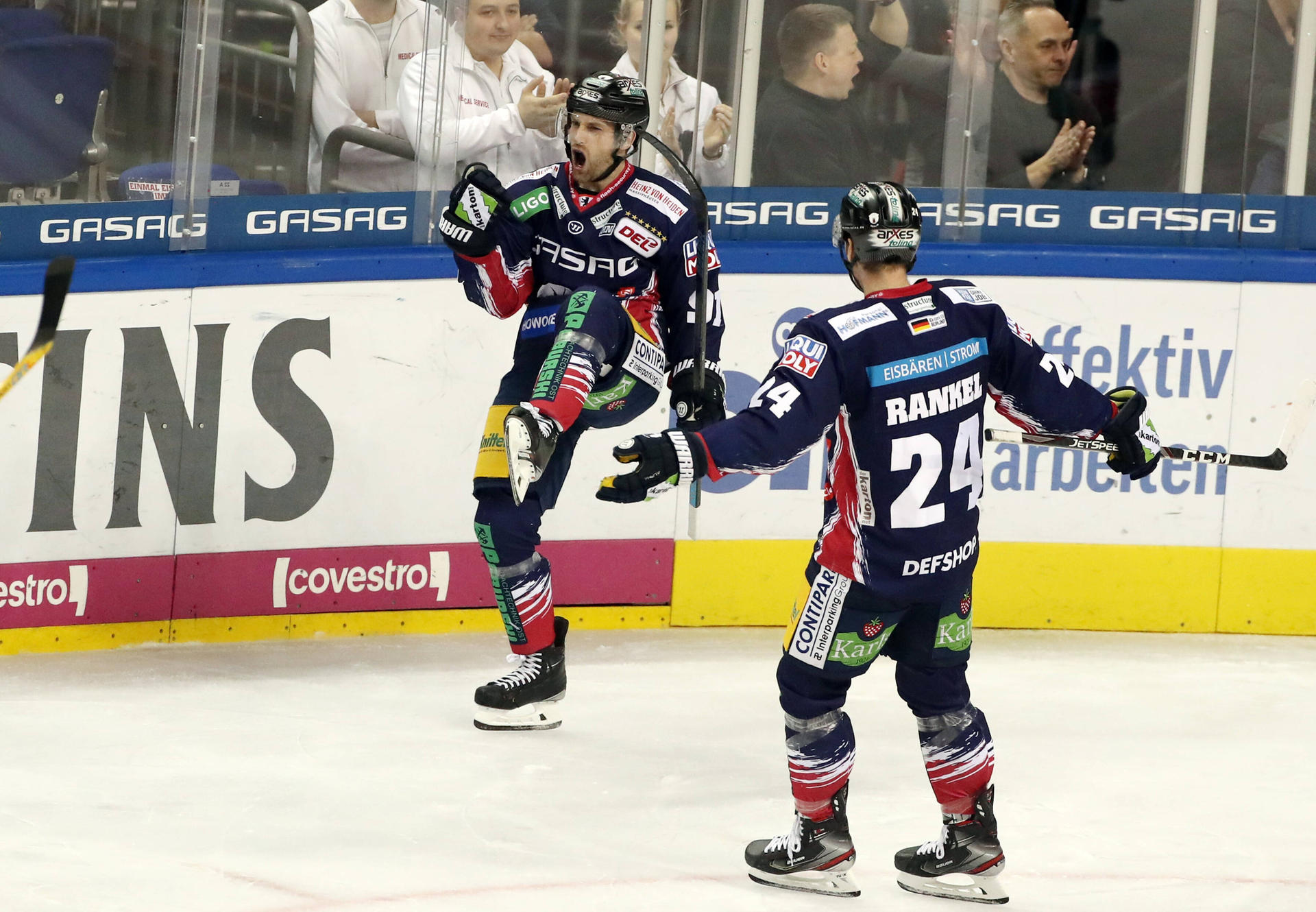 Image - EHC Eisbären: Olver, Rankel, Streu - die 4. Reihe rockt