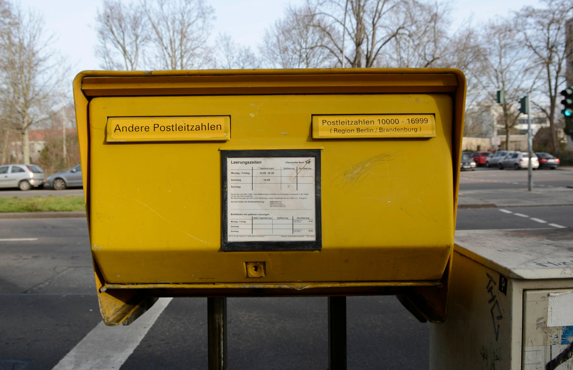 Dieser Briefkasten wurde bereits gereinigt. 