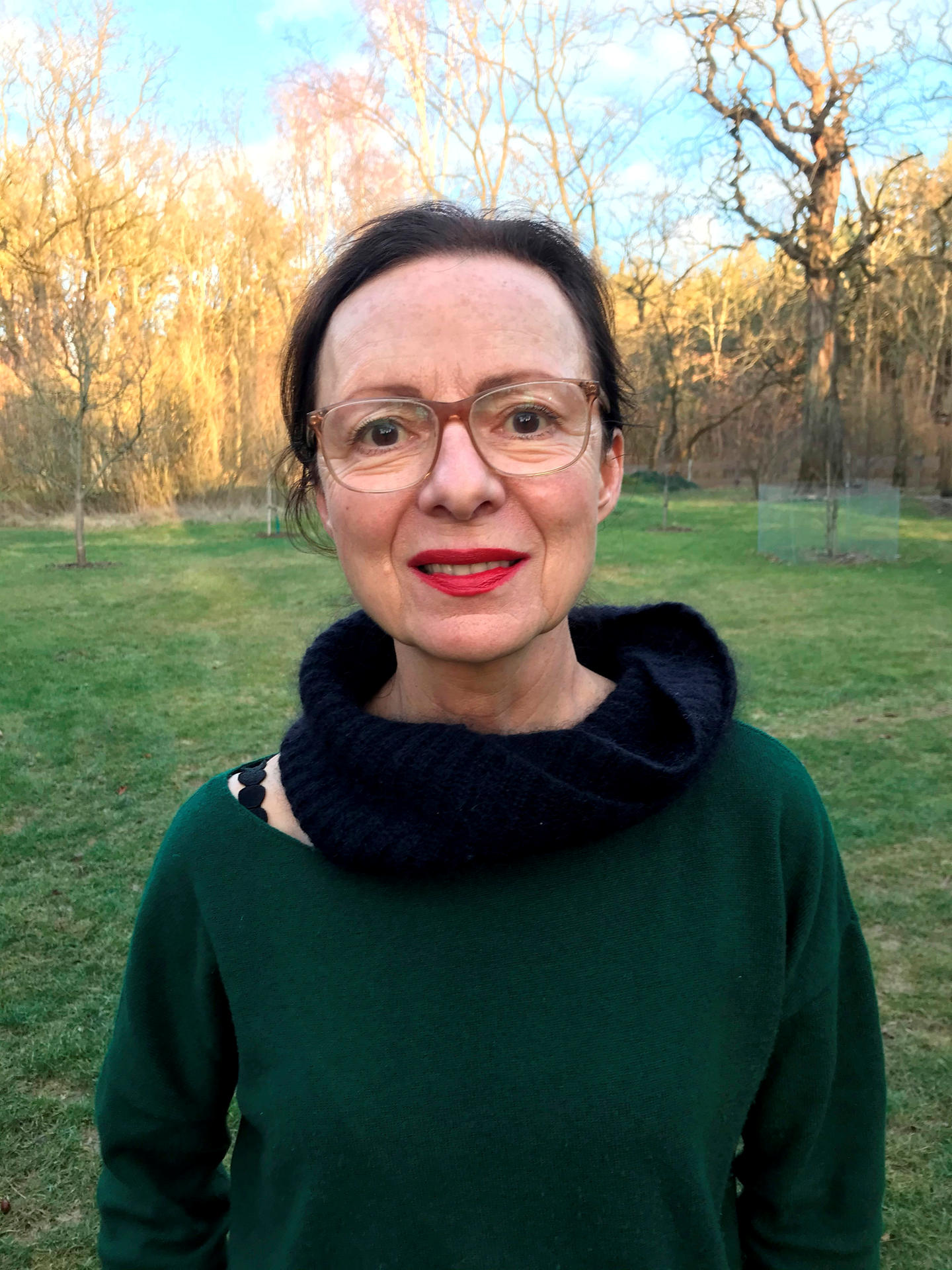 Heidemarie Schroeder hat einen Garten in der Nähe und fürchtet Verkehr und Wassermangel.