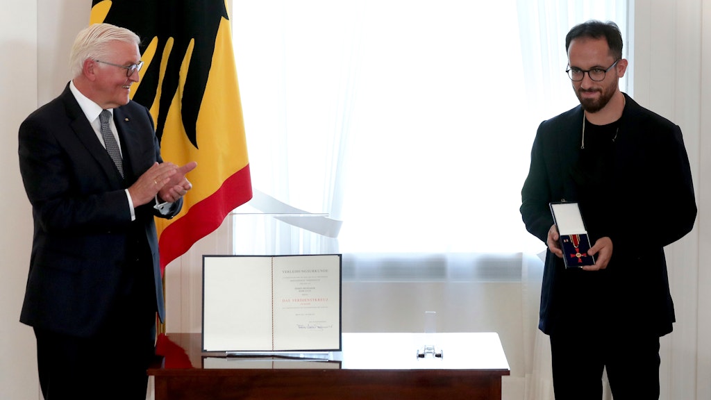 Der Pianisten Igor Levit erhielt den Verdienstorden für sein Engagement gegen Antisemitismus und die Ausgrenzung von Minderheiten.